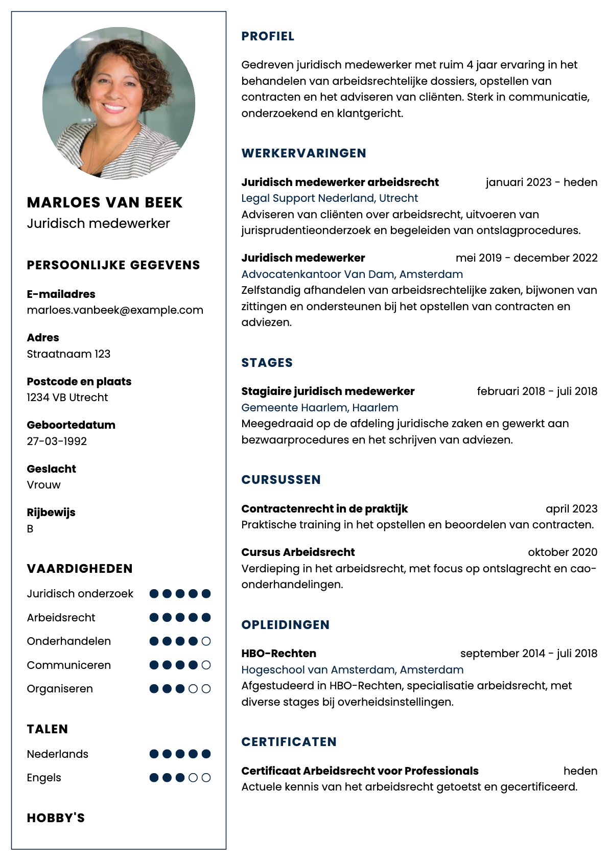 Juridisch Medewerker