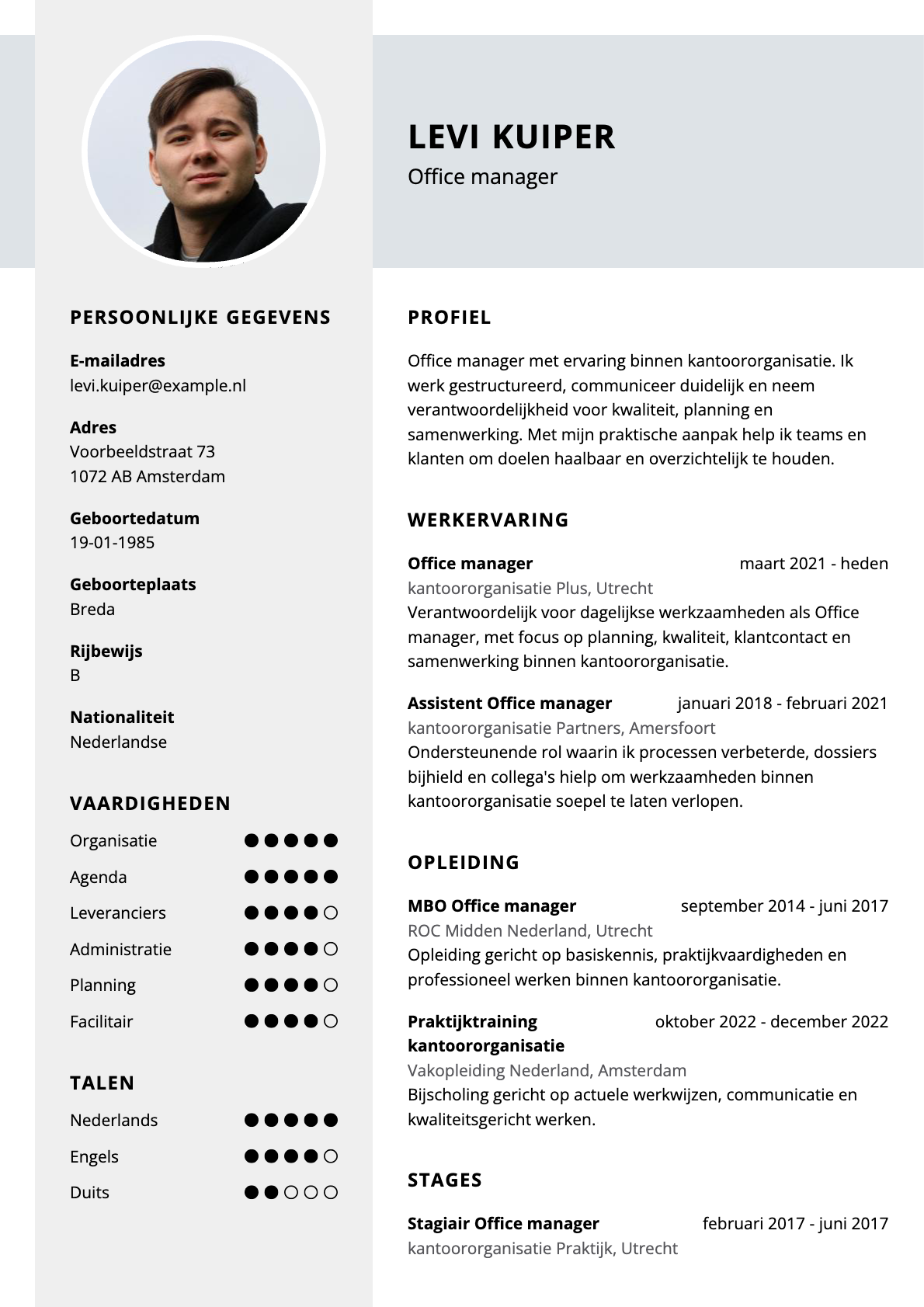 Office manager