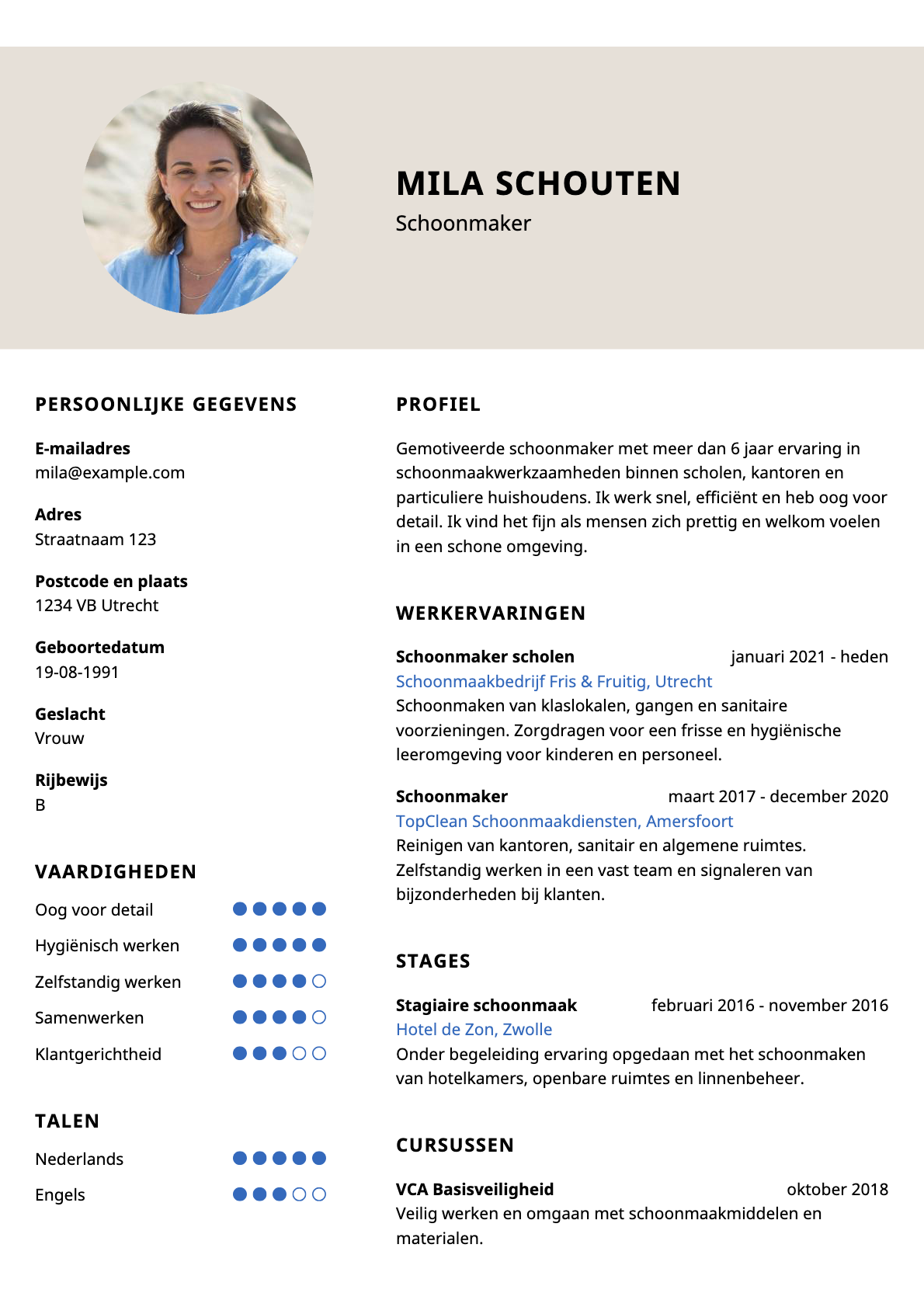 Schoonmaker