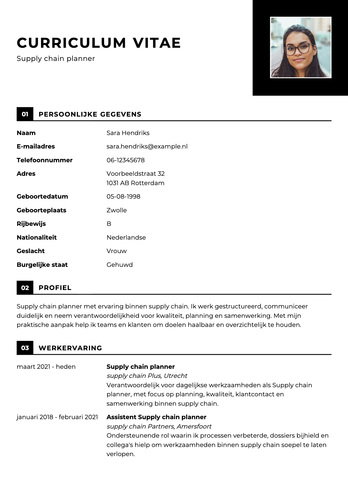 Supply chain planner