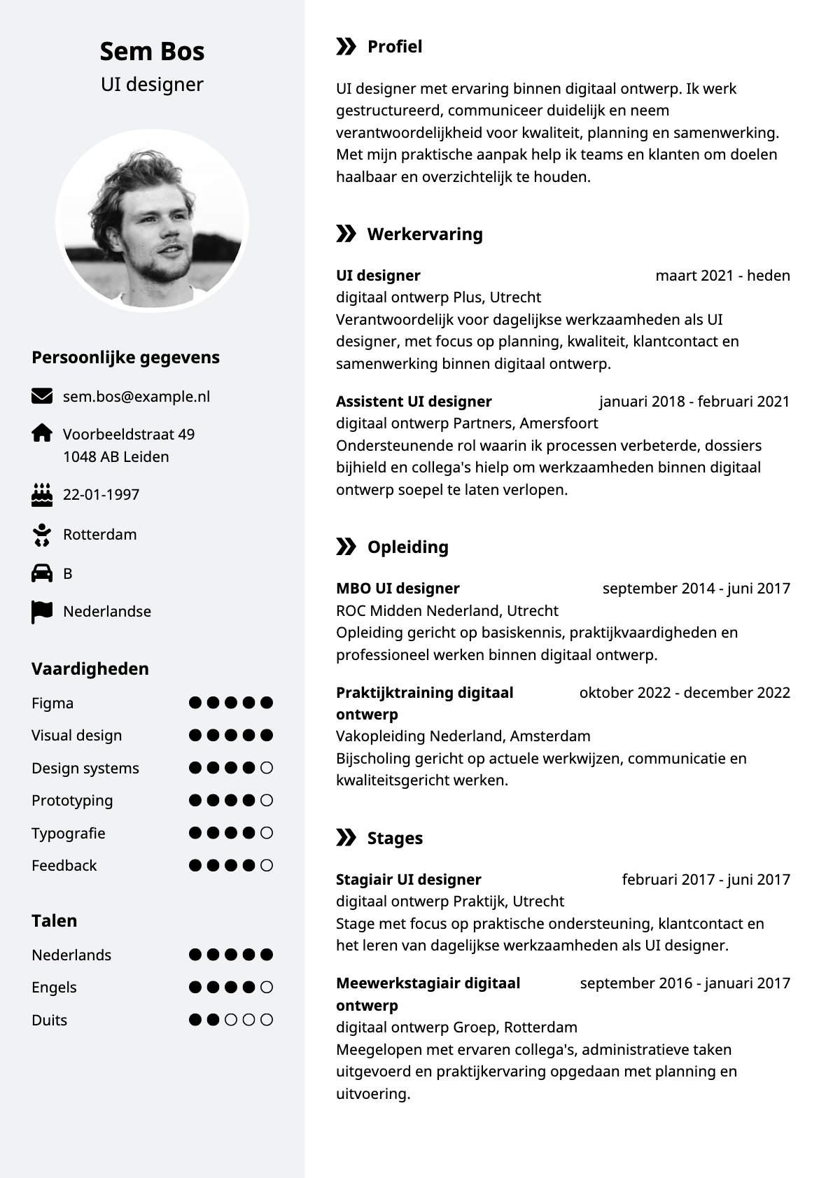 UI designer
