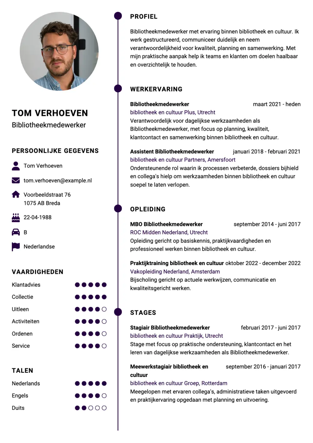 Bibliotheekmedewerker