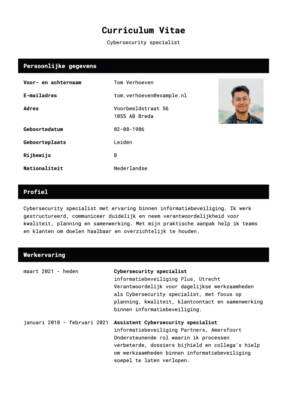 Cybersecurity specialist