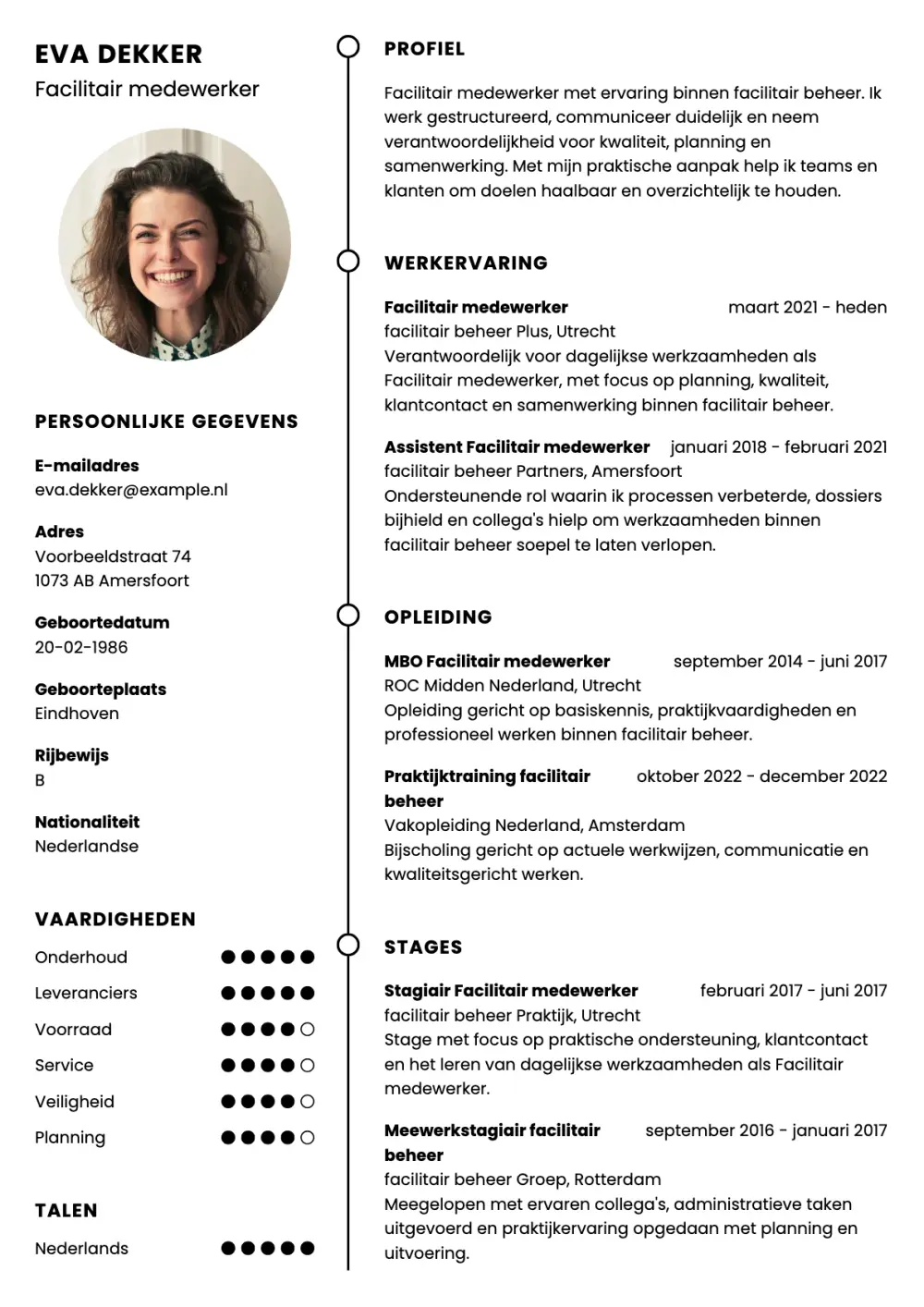 Facilitair medewerker