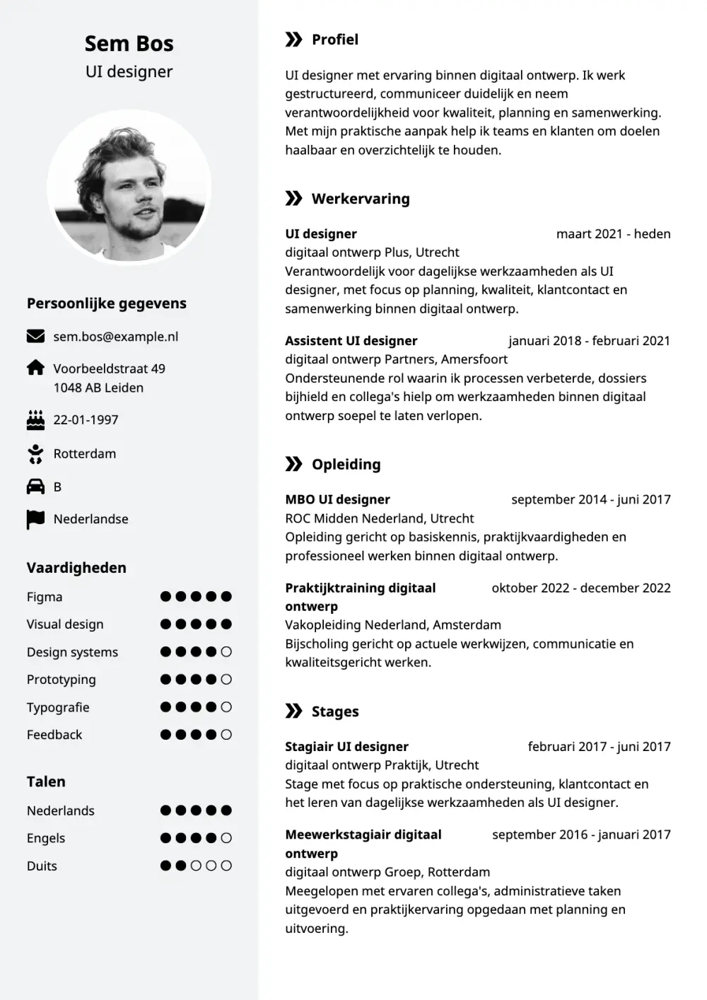 UI designer